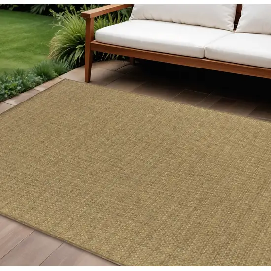 Tan Indoor Outdoor Area Rug Photo 1