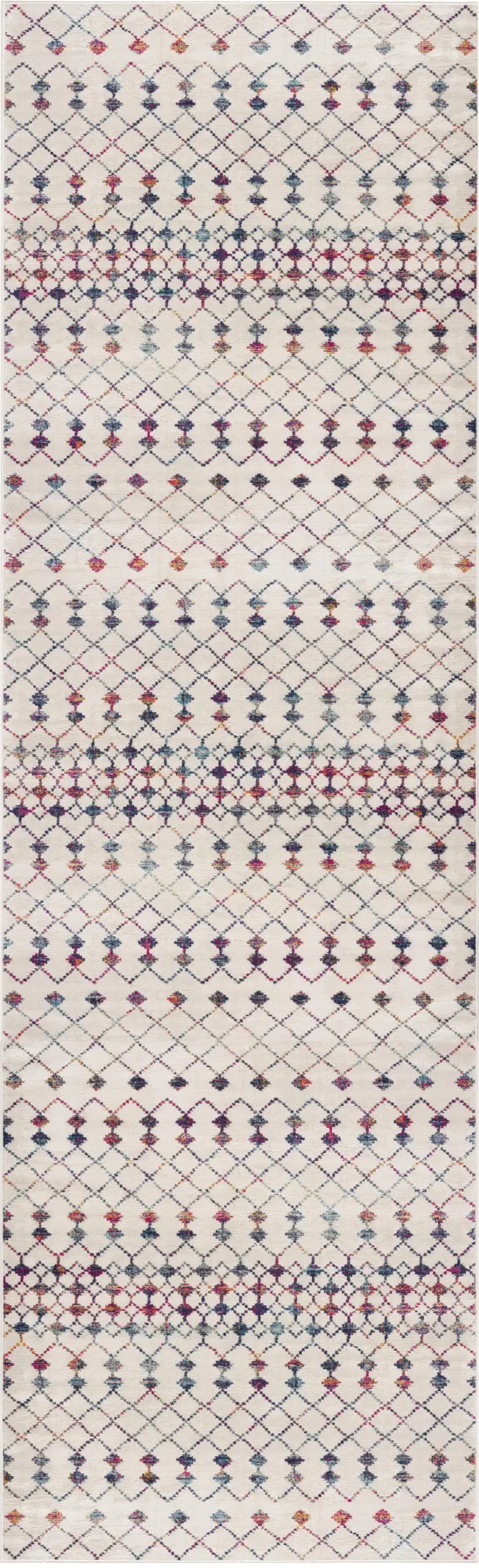Cream Ikat Area Rug Photo 2