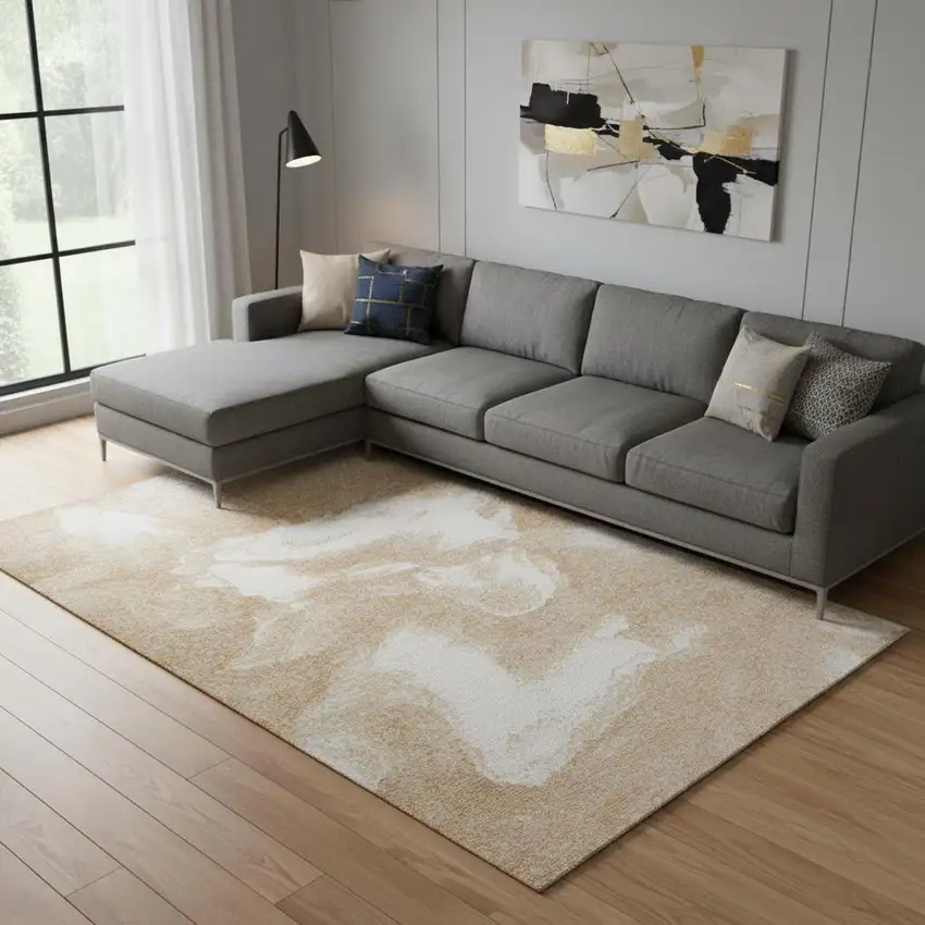 Abstract Area Rug Photo 1