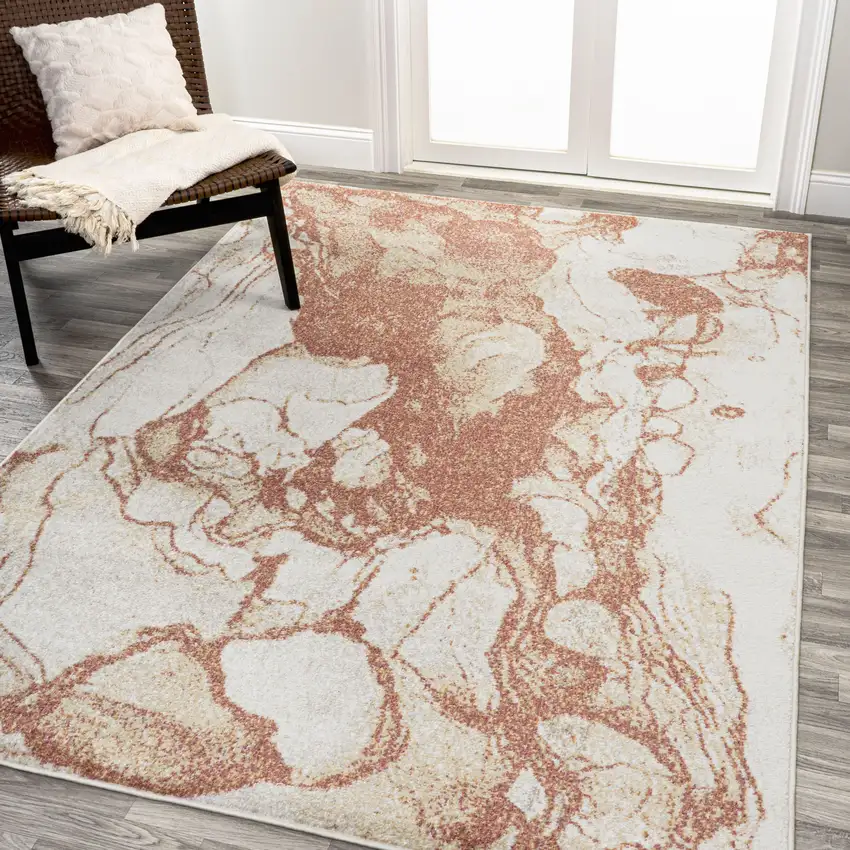 Abstract Area Rug Photo 4