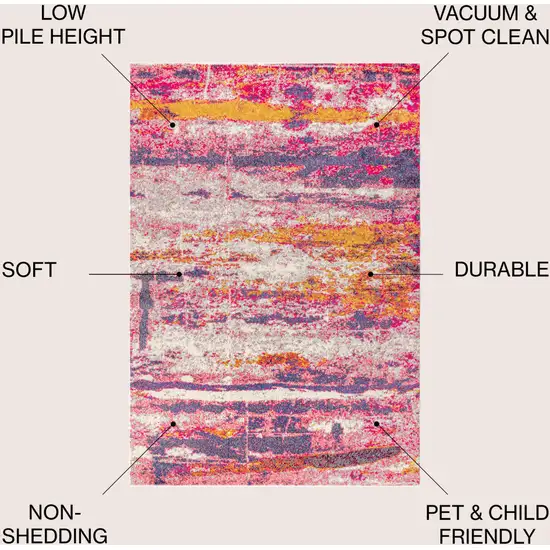 Abstract Area Rug Photo 7