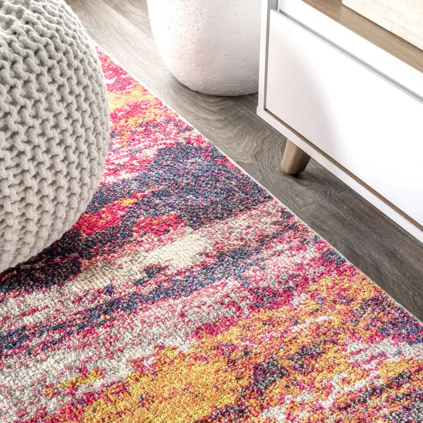 Abstract Area Rug Photo 7