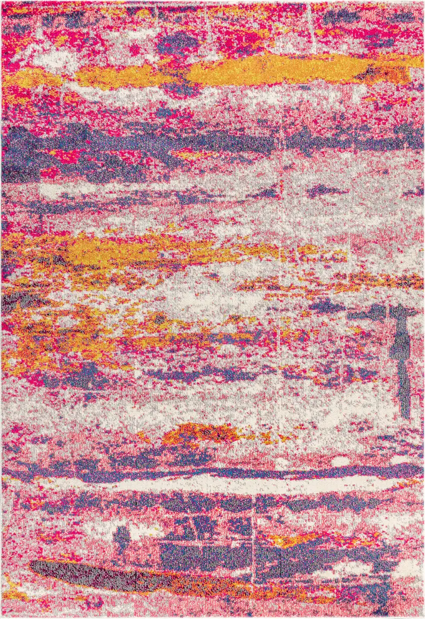 Abstract Area Rug Photo 4
