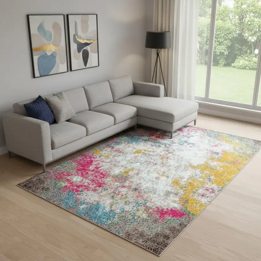 Abstract Area Rug Photo 1