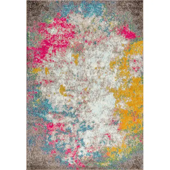 Abstract Area Rug Photo 4