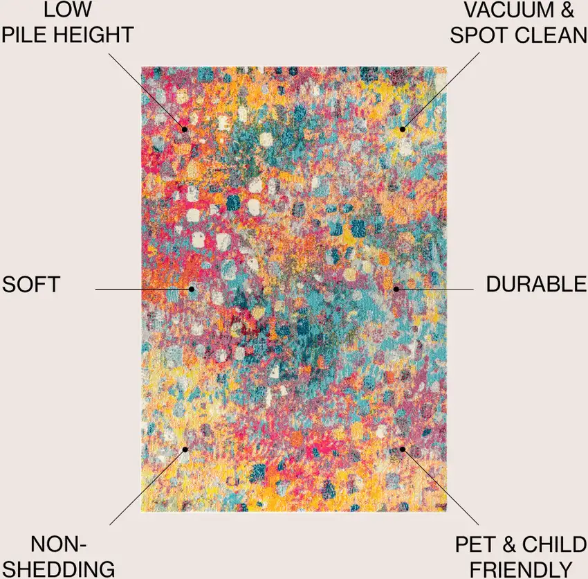 Abstract Area Rug Photo 9