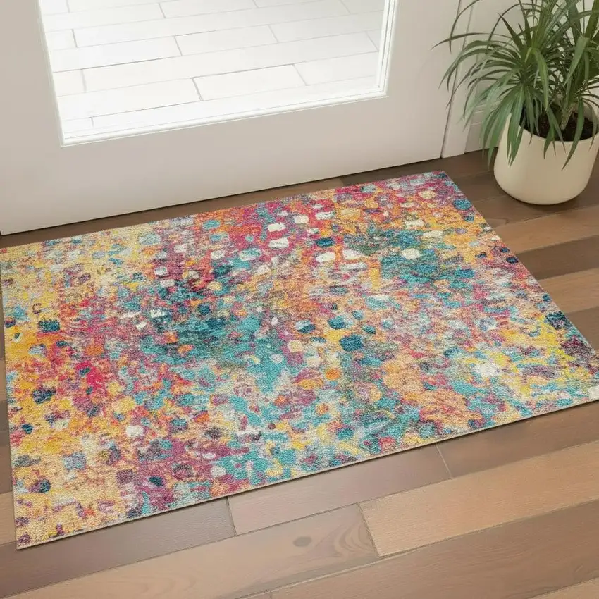 Abstract Area Rug Photo 1