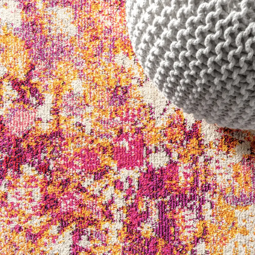 Abstract Area Rug Photo 8