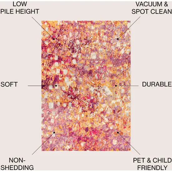 Abstract Area Rug Photo 7