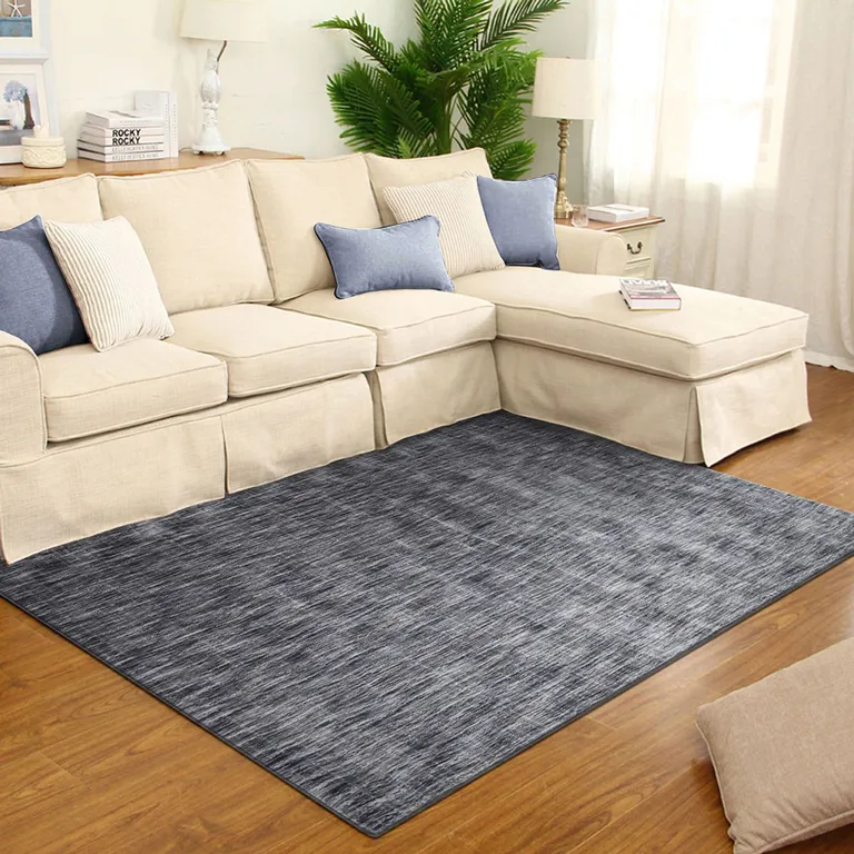Abstract Handmade Stain Resistant Area Rug Photo 2