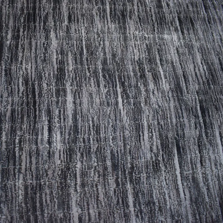 Abstract Handmade Stain Resistant Area Rug Photo 3