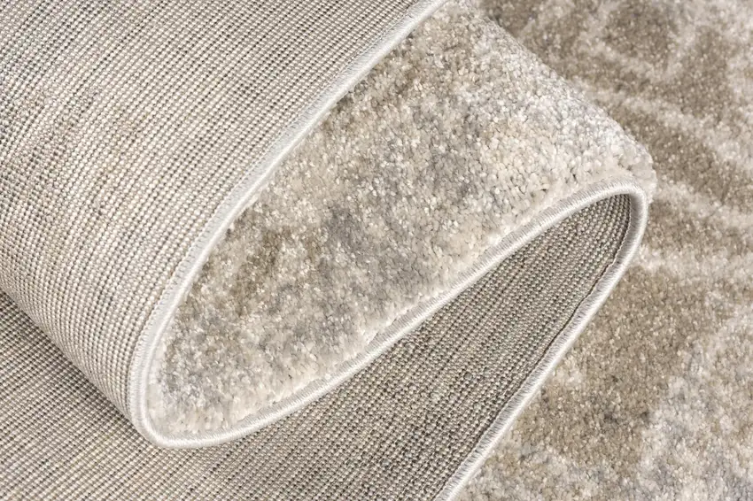 Abstract Power Loom Stain Resistant Area Rug Photo 10