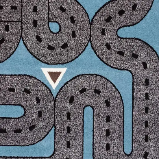 Abstract Washable Area Rug Photo 4