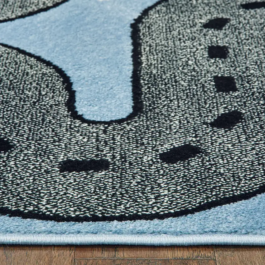 Abstract Washable Area Rug Photo 9