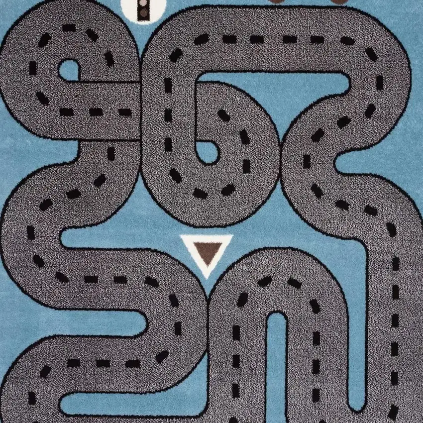 Abstract Washable Area Rug Photo 5