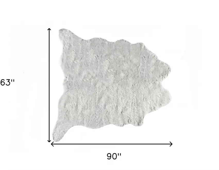 Grey Animal Print Area Rug Photo 6