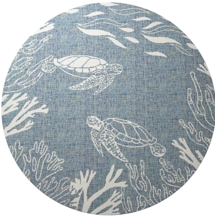 Animal Print Round Rug Photo 2