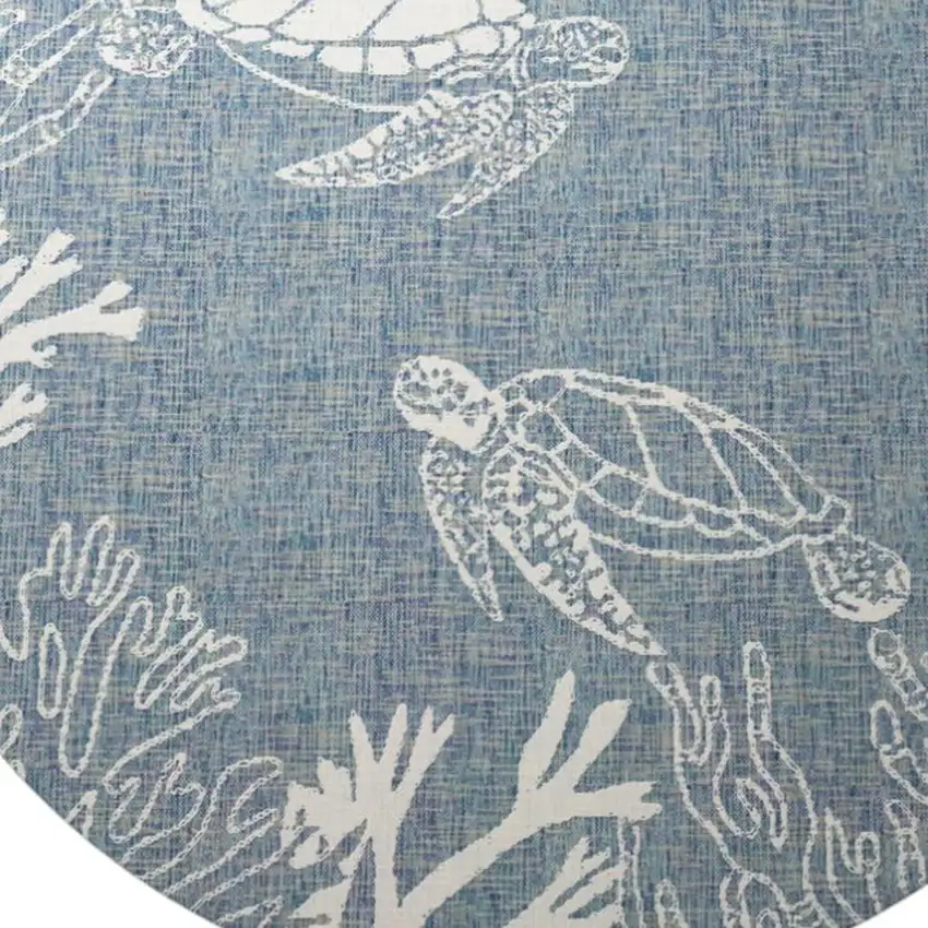 Animal Print Round Rug Photo 4