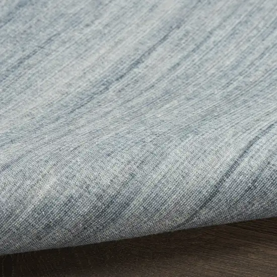 Aqua Abstract Washable Area Rug Photo 6