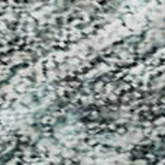 Aqua And Beige Abstract Washable Area Rug With UV Protection Photo 2