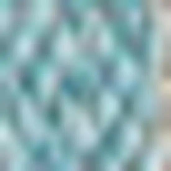 Aqua And Beige Striped Indoor Outdoor Area Rug Photo 4