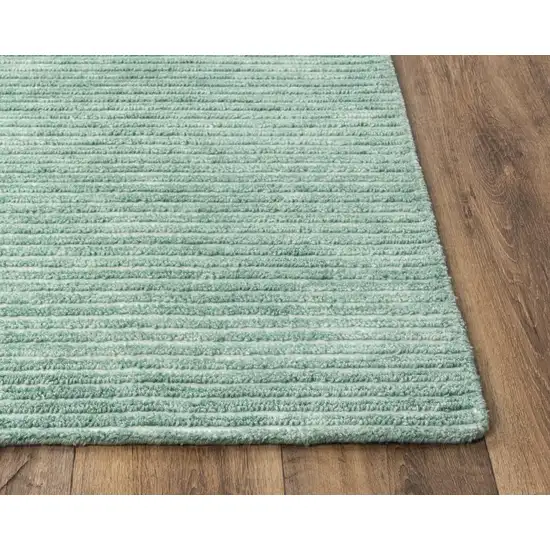 Aqua And Blue Hand Tufted Area Rug Photo 2