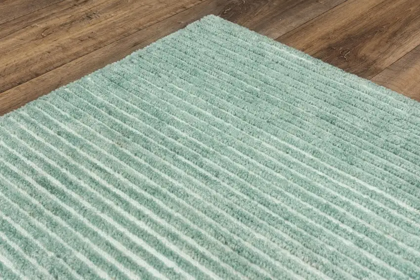 Aqua And Blue Hand Tufted Area Rug Photo 4