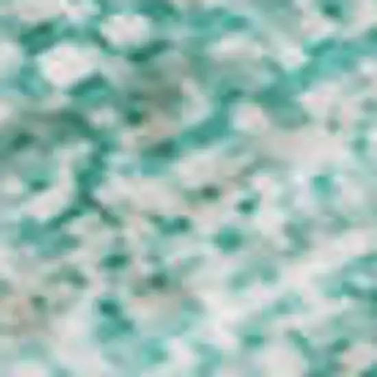 Aqua And Ivory Abstract Washable Area Rug With UV Protection Photo 2