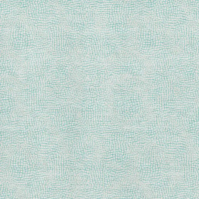 Aqua And Ivory Geometric Washable Area Rug With UV Protection Photo 2