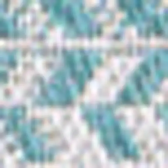 Aqua And Light Gray Striped Indoor Outdoor Area Rug Photo 3