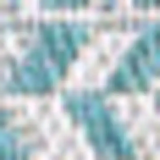 Aqua And Light Gray Striped Indoor Outdoor Area Rug Photo 2
