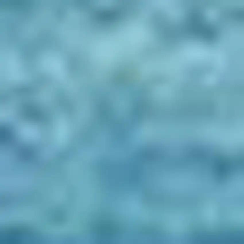 Aqua And Orange Ombre Washable Indoor Outdoor Area Rug Photo 3