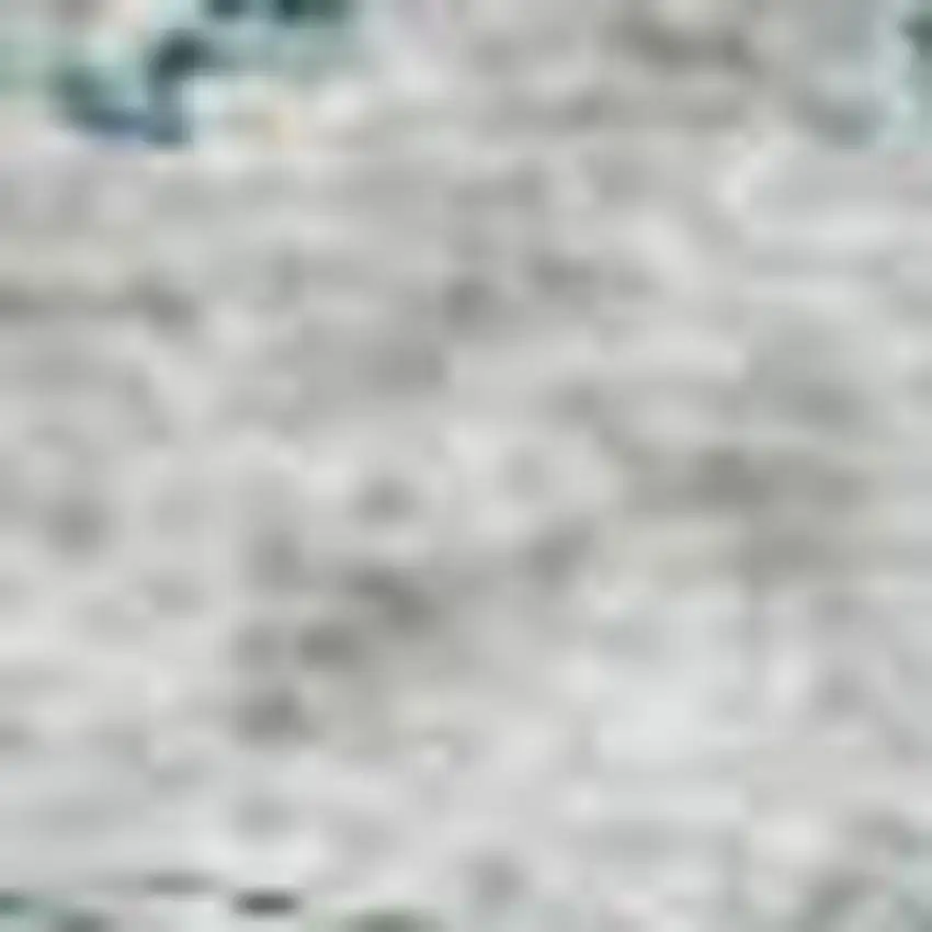 Aqua Beige And Taupe Floral Washable Area Rug With UV Protection Photo 2