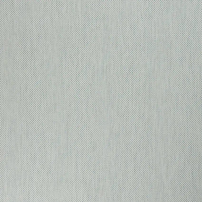 Aqua and Ivory Indoor Outdoor Area Rug Photo 4