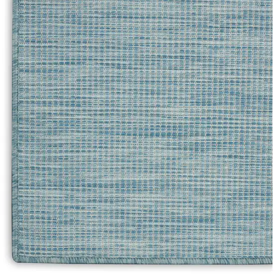 Aqua Power Loom Area Rug Photo 9