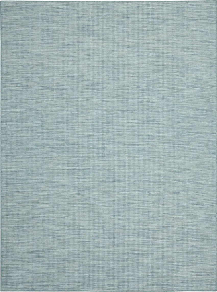 Aqua Power Loom Area Rug Photo 2