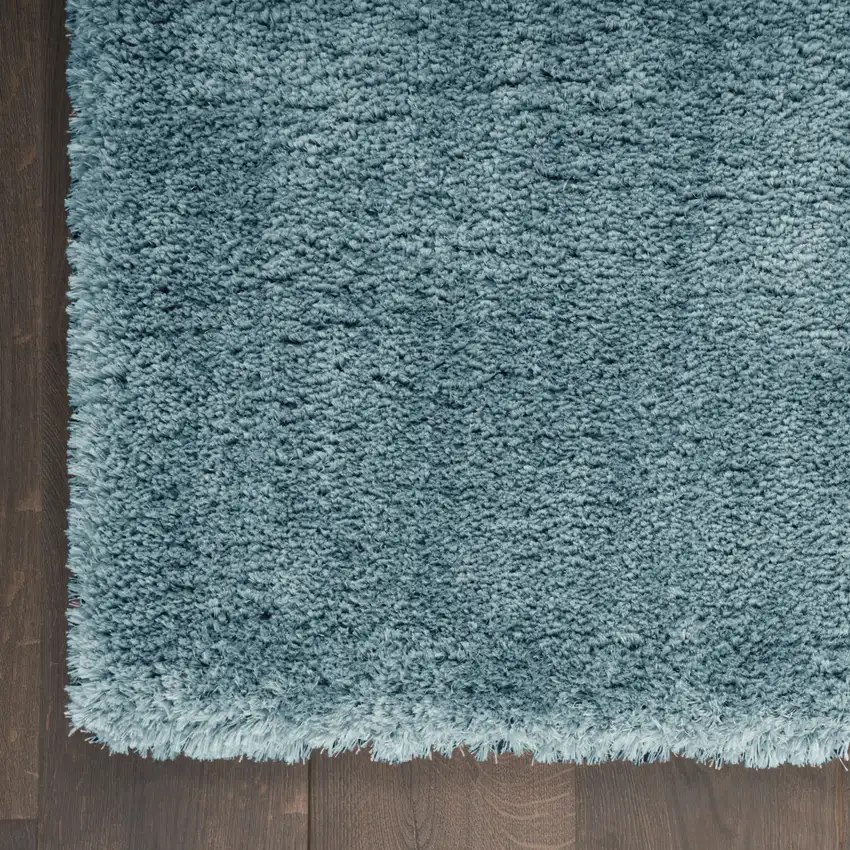 Aqua Shag Area Rug Photo 9