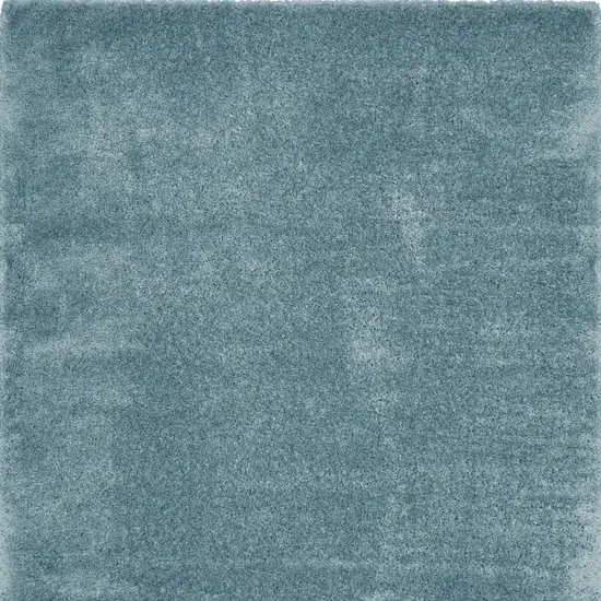 Aqua Shag Area Rug Photo 8