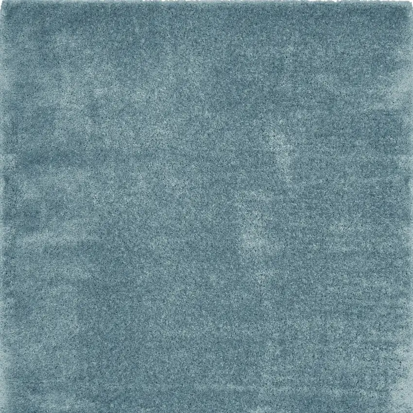 Aqua Shag Area Rug Photo 8