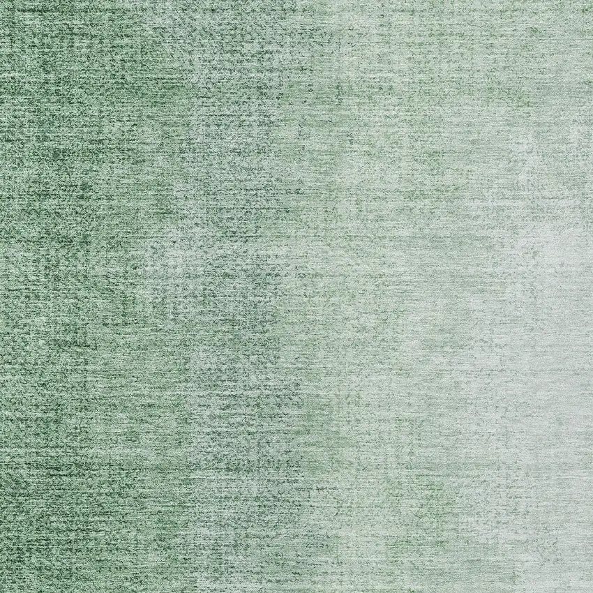 Artichoke Green And Fern Green Abstract Washable Indoor Outdoor Area Rug Photo 6