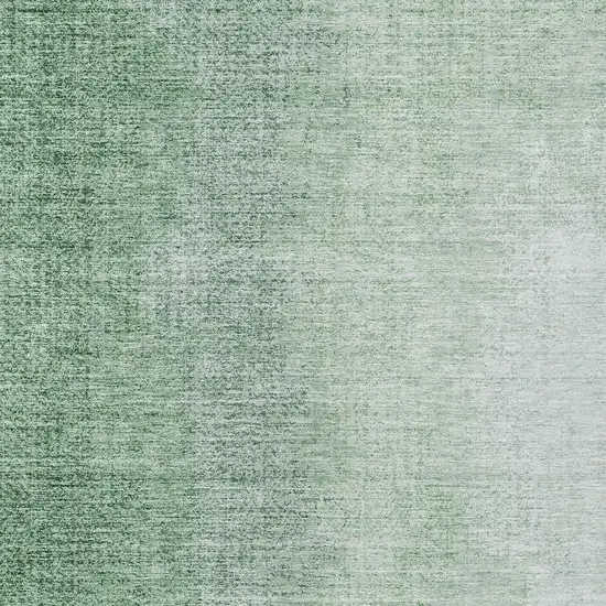 Artichoke Green And Fern Green Abstract Washable Indoor Outdoor Area Rug Photo 6