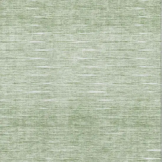 Artichoke Green And Gray Abstract Washable Area Rug With UV Protection Photo 3