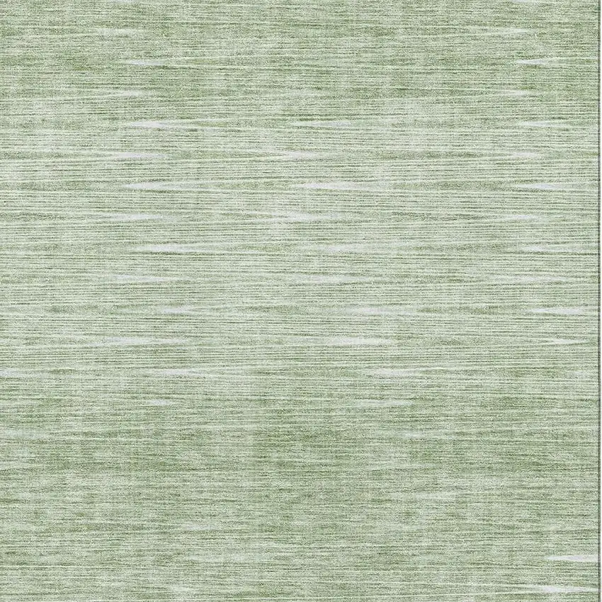 Artichoke Green And Gray Abstract Washable Area Rug With UV Protection Photo 3