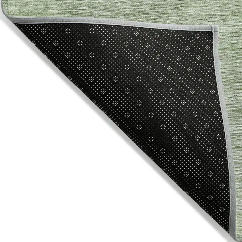 Artichoke Green And Green Abstract Washable Indoor Outdoor Area Rug Photo 4