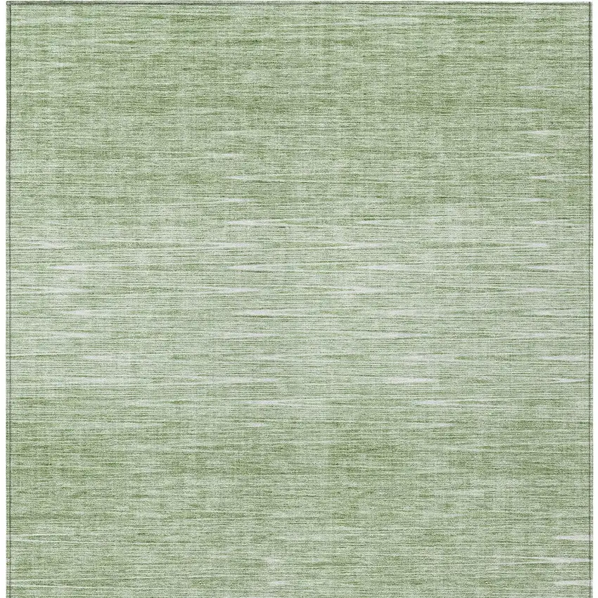 Artichoke Green And Green Abstract Washable Indoor Outdoor Area Rug Photo 7