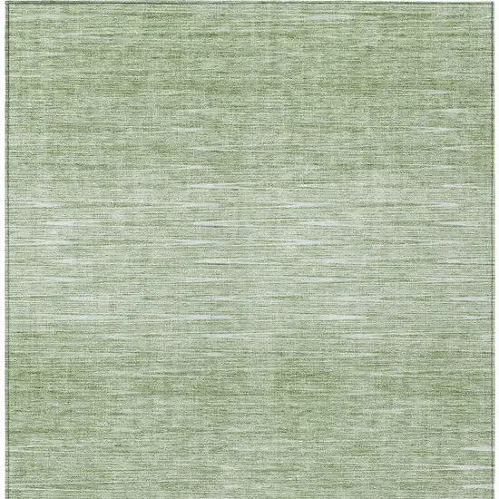Artichoke Green And Green Abstract Washable Indoor Outdoor Area Rug Photo 7