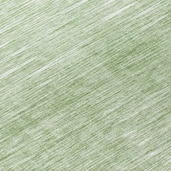 Artichoke Green And Green Abstract Washable Indoor Outdoor Area Rug Photo 8