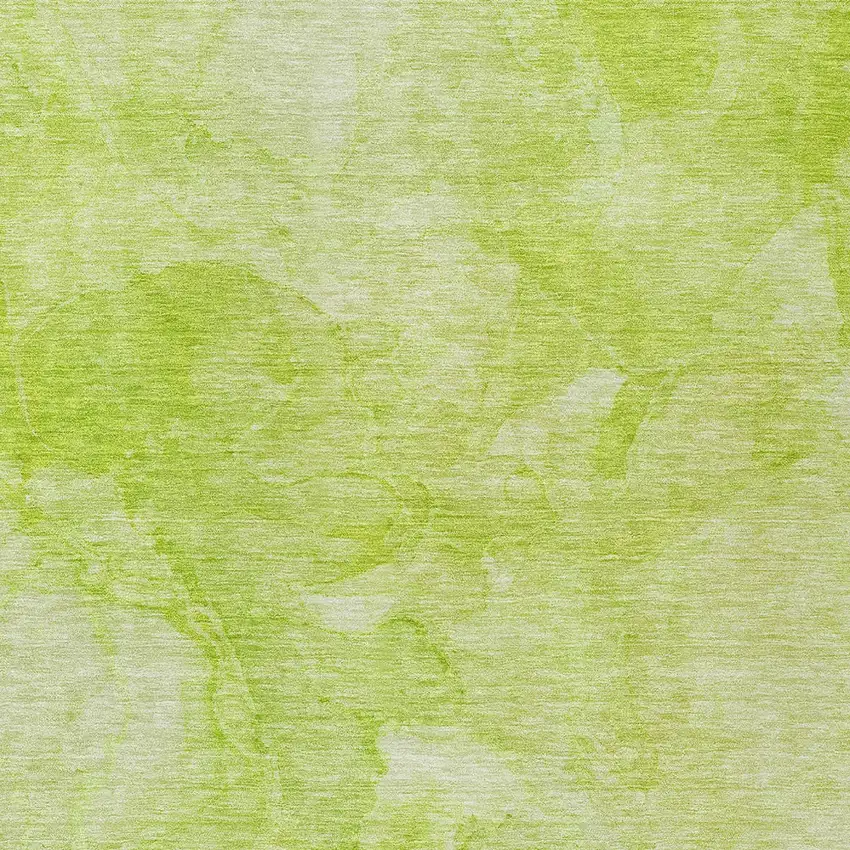 Artichoke Green And Lime Green Nautical Washable Indoor Outdoor Area Rug Photo 5
