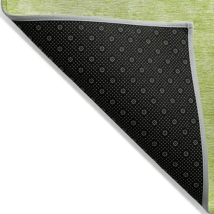 Artichoke Green And Lime Green Nautical Washable Indoor Outdoor Area Rug Photo 3