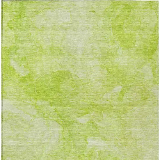 Artichoke Green And Lime Green Nautical Washable Indoor Outdoor Area Rug Photo 6